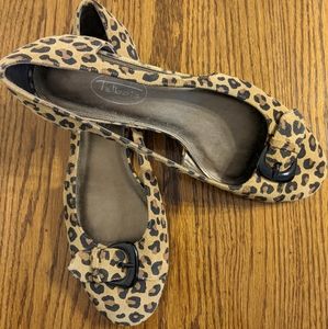Leopard Print Flats